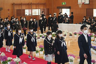 The 卒業式 半田市立横川小学校