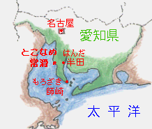 愛知県地図